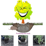 Plant Root Guard Gopher Proof Wire Basket Mole Vole Mesh Wire Basket Underground Stainless Steel Wire Mesh Bag for Plants Root Protection 14x14 Inch - Extra Image