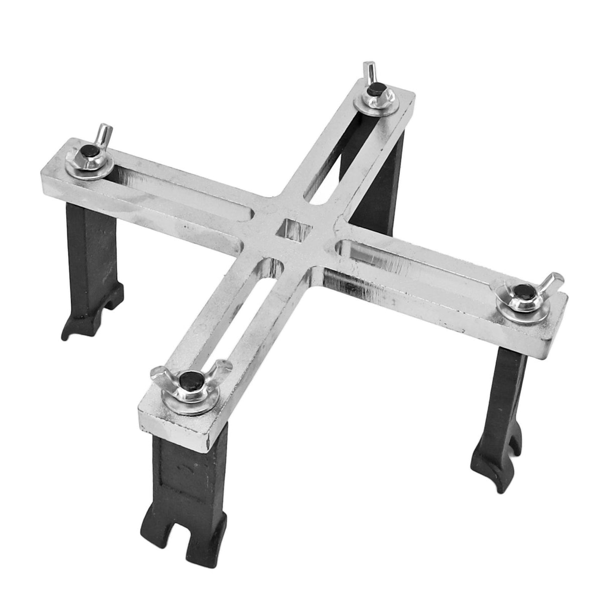 4 Jaws Adjustable Fuel Pump Removal Tool Fuel Pump Lock Ring Tool Fuel Tank Lid Cover Remove Spanner with Adapter