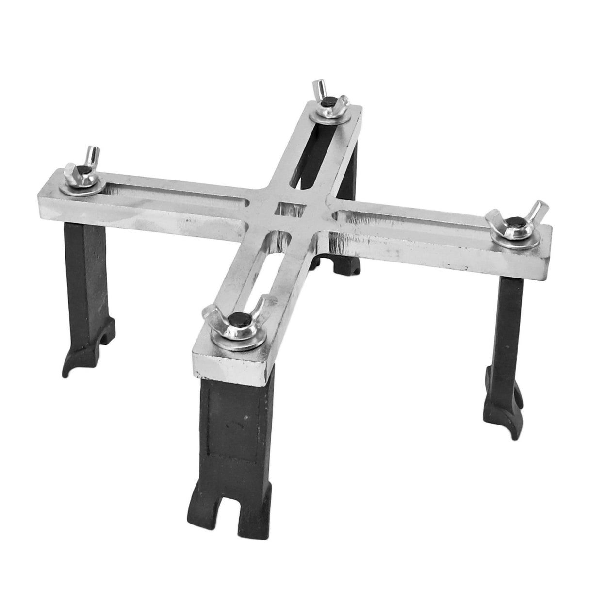 4 Jaws Adjustable Fuel Pump Removal Tool Fuel Pump Lock Ring Tool Fuel Tank Lid Cover Remove Spanner with Adapter
