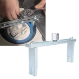 Fuel Pump Removal Tool Lock Ring Spanner Aluminum Alloy Right Angle Fuel Tank Lid Cover Remove Spanner for Repair