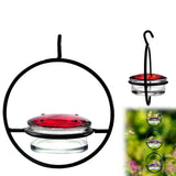 Beautiful Circular Hanging Hummingbird Feeder Outdoor Hanging Humming Bird Feeder 2pc - Extra Image