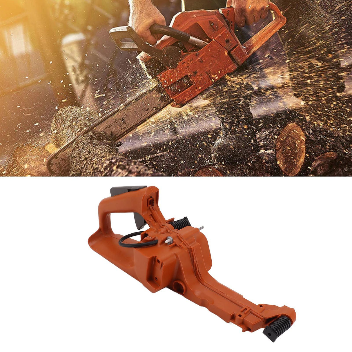 Chainsaw Fuel Tank Handle for 340 345 350 346XP 353 Easy Installation High Hardness Chainsaw Part