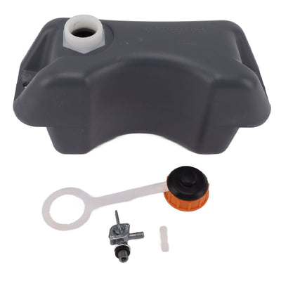 Lawn Mower Fuel Tank Plastic High Hardness Easy To Use Lawnmower Engine Fuel Tank for MIKASA MT72 Robin EH12‑2
