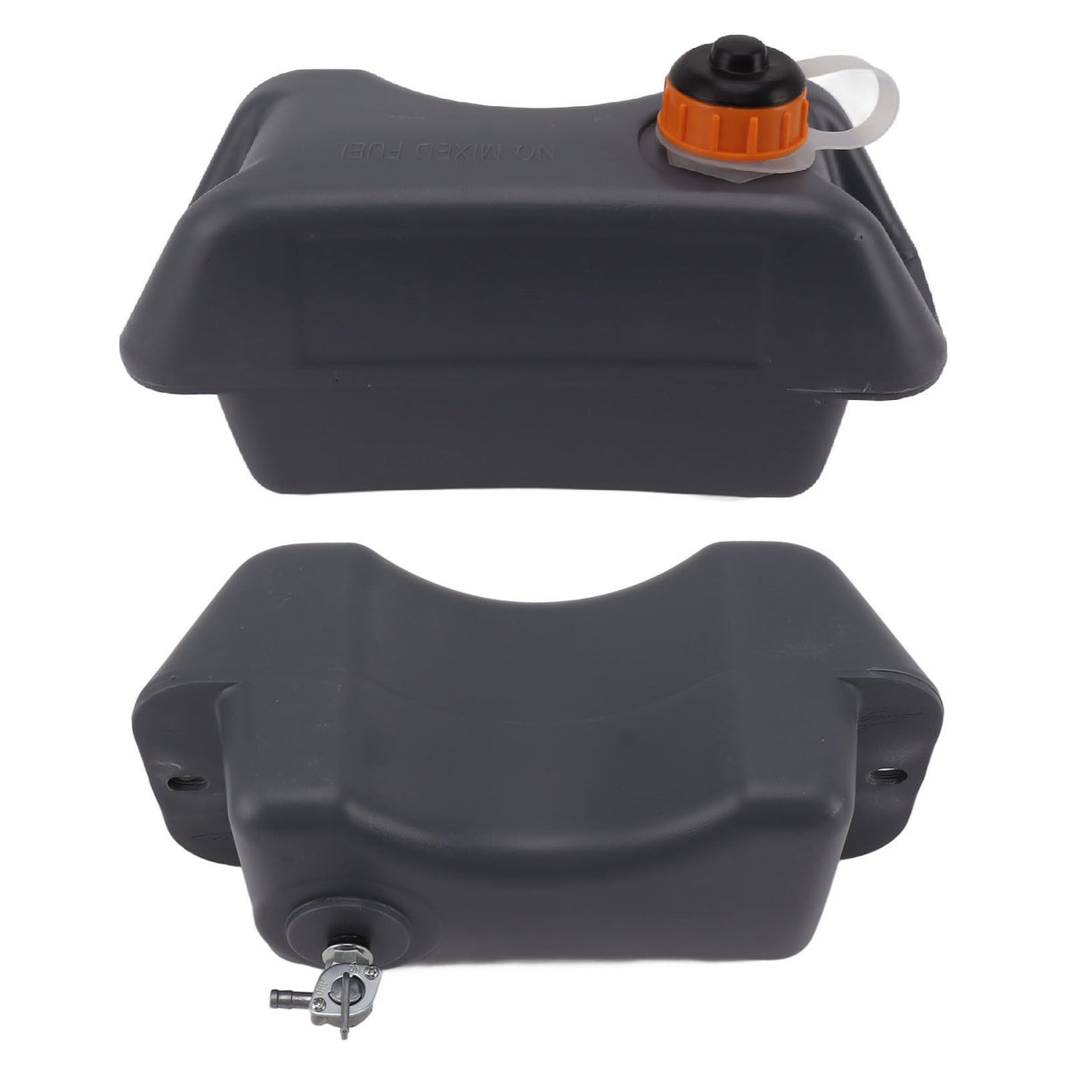 Lawn Mower Fuel Tank Plastic High Hardness Easy To Use Lawnmower Engine Fuel Tank for MIKASA MT72 Robin EH12‑2