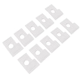 10pcs MS180 MS170 Air Filter for MS 170 MS 180 017 018 Chainsaw Parts Chainsaw Air Filter Dual Layer - Top-Down View