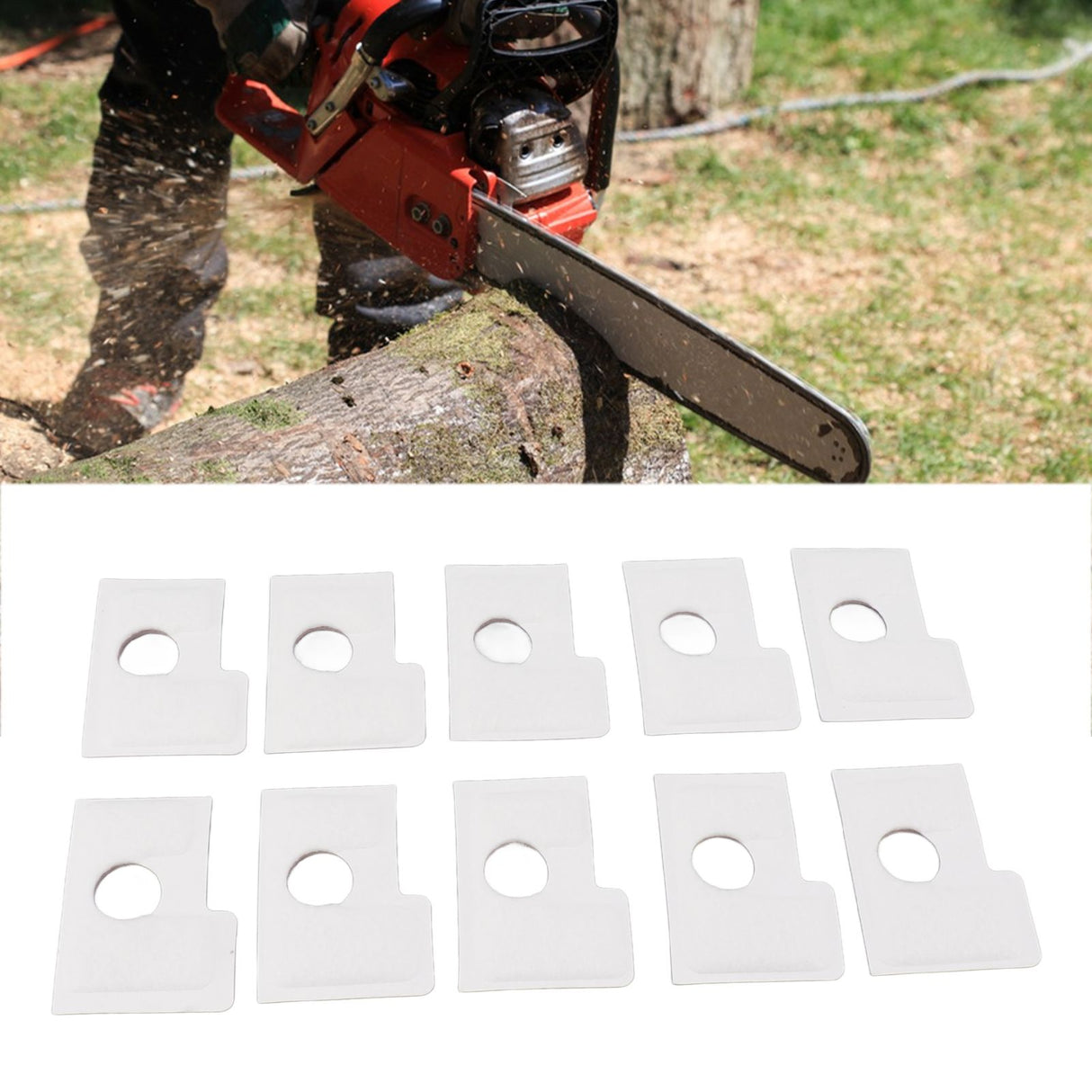 10pcs MS180 MS170 Air Filter for MS 170 MS 180 017 018 Chainsaw Parts Chainsaw Air Filter Dual Layer