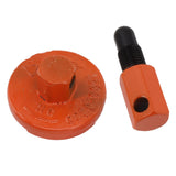 Chainsaw Coupling Removal Tools Piston Stop Flywheel Disassembly Part Dismount Tool Yellow
