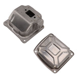 Muffler Fit For MS661 Garden Tools Accessory Gasoline Chainsaw Spare Parts Replace - Top-Down View