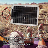 Solar Panel Kit 300w Solar Panel Solar Charge Controller High Efficiency Solar Panel 2 USB Output For Outdoor Camping RV Boat