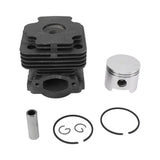 Cylinder Piston Kit 45mm Aluminum Simple Operation High Hardness Cylinder Piston Assembly for 753 753T for EFCO 8530 Chainsaw