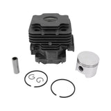 Cylinder Piston Kit 45mm Aluminum Simple Operation High Hardness Cylinder Piston Assembly for 753 753T for EFCO 8530 Chainsaw - Close-Up Angle