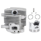 Cylinder Piston Assembly Kit Aluminum Alloy 34mm Cylinder Piston Replacement Part for G26L 226 Chainsaw