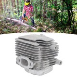 Cylinder Piston Assembly Kit Aluminum Alloy 34mm Cylinder Piston Replacement Part for G26L 226 Chainsaw