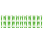 100PCS Greenhouse Arch Frame Double Head Plastic Clip Heating Press Film Clip Clamp 5mm