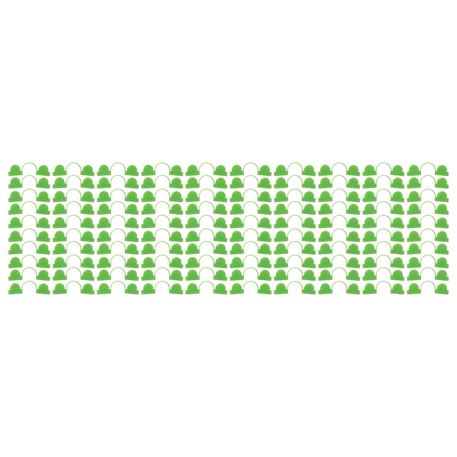 100PCS Greenhouse Arch Frame Double Head Plastic Clip Heating Press Film Clip Clamp 5mm