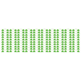 100PCS Greenhouse Arch Frame Double Head Plastic Clip Heating Press Film Clip Clamp 6mm