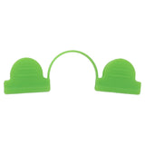 100PCS Greenhouse Arch Frame Double Head Plastic Clip Heating Press Film Clip Clamp 6mm