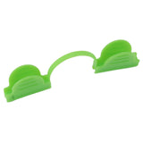 100PCS Greenhouse Arch Frame Double Head Plastic Clip Heating Press Film Clip Clamp 7mm