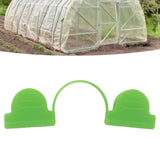 100PCS Greenhouse Arch Frame Double Head Plastic Clip Heating Press Film Clip Clamp 7mm