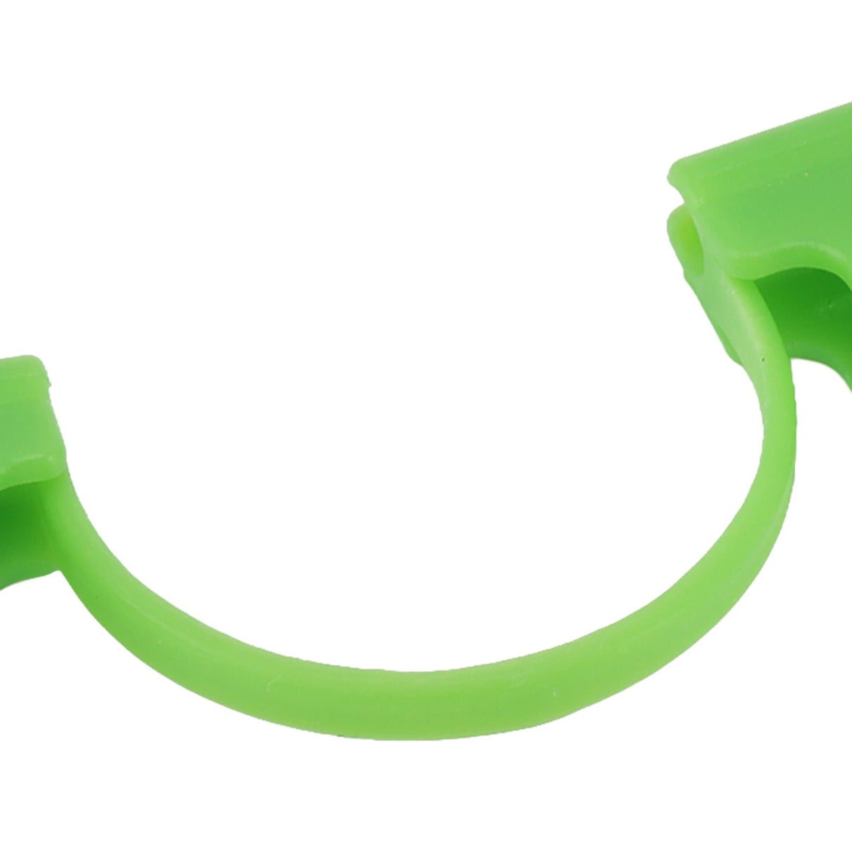 100PCS Greenhouse Arch Frame Double Head Plastic Clip Heating Press Film Clip Clamp 7mm