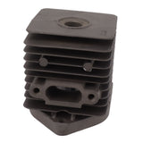 Cylinder Piston Assembly Kit 33.5mm Aluminum Alloy Trimmer Cylinder Piston Replacement for Homelite S25 Garden Tools Spare Parts