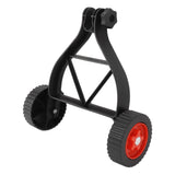 Cordless Grass Trimmer Adjustable Support Wheels Lithium Ion Mower Auxiliary Wheel Enjoy Smooth Landscaping Experience - Front View