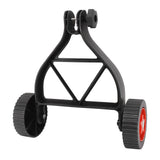 Cordless Grass Trimmer Adjustable Support Wheels Lithium Ion Mower Auxiliary Wheel Enjoy Smooth Landscaping Experience - Top-Down View