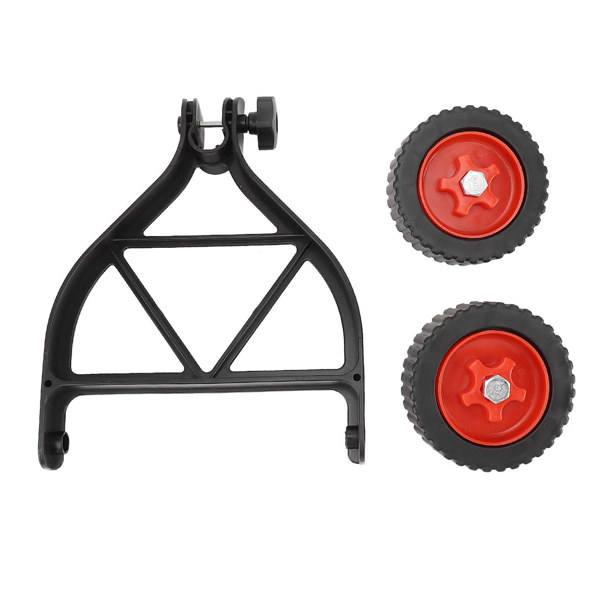 Cordless Grass Trimmer Adjustable Support Wheels Lithium Ion Mower Auxiliary Wheel Enjoy Smooth Landscaping Experience