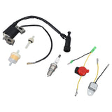 Ignition Coil Spark Plug Air Filter Stop Switch Engine Replacement Parts for GX120 GX160 GX200 5.5HP 6.5HP Engine