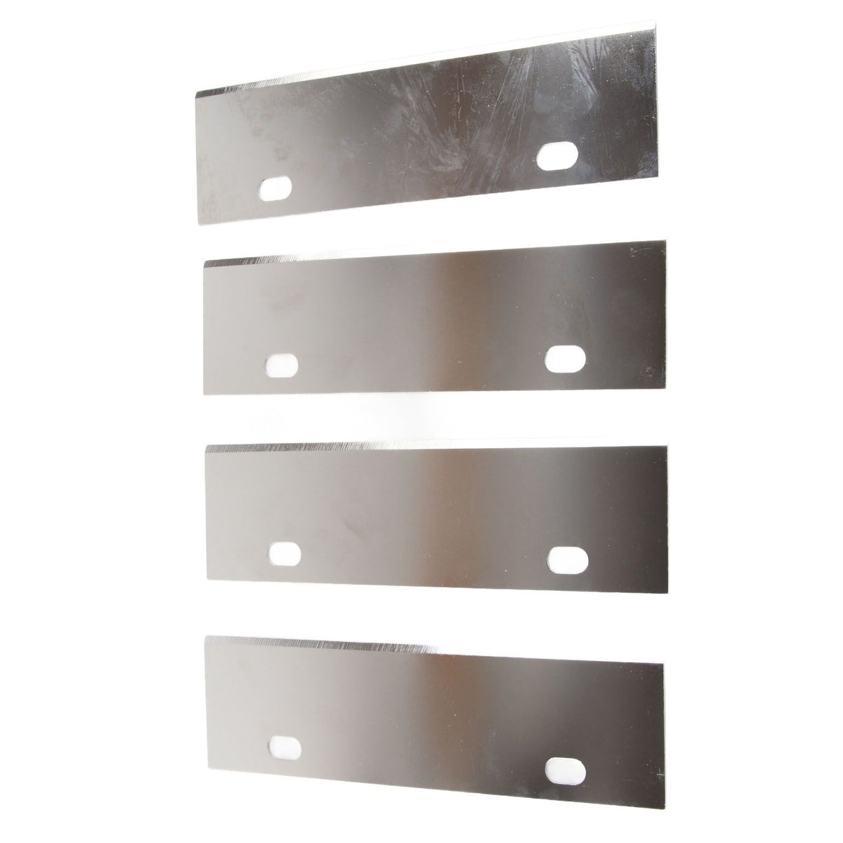 4PCS Grill Scraper Blades Stainless Steel Heavy Duty Griddle Scraper Replacement Blade Accessories for Outdoor BBQ Grill Cleaning Tools