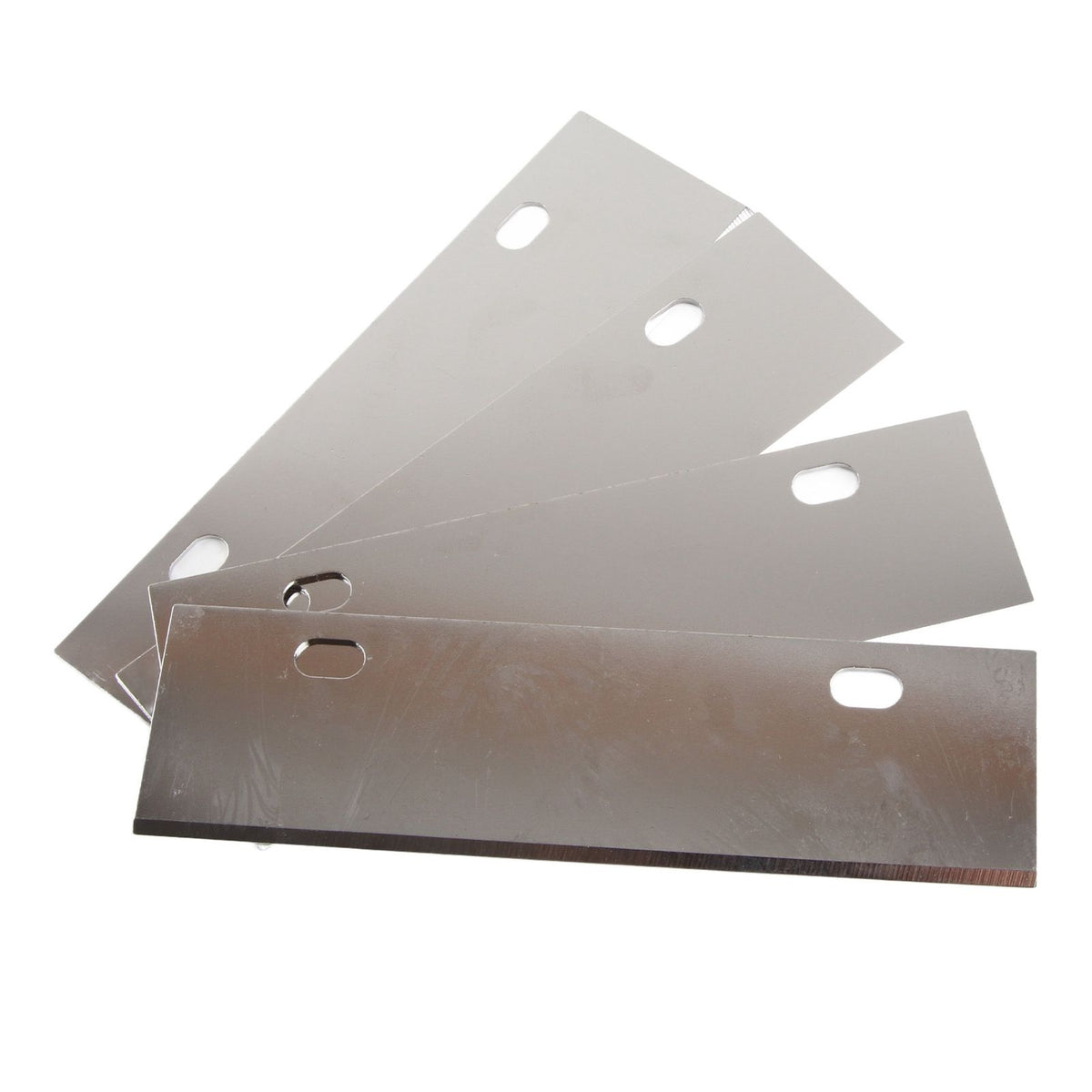 4PCS Grill Scraper Blades Stainless Steel Heavy Duty Griddle Scraper Replacement Blade Accessories for Outdoor BBQ Grill Cleaning Tools