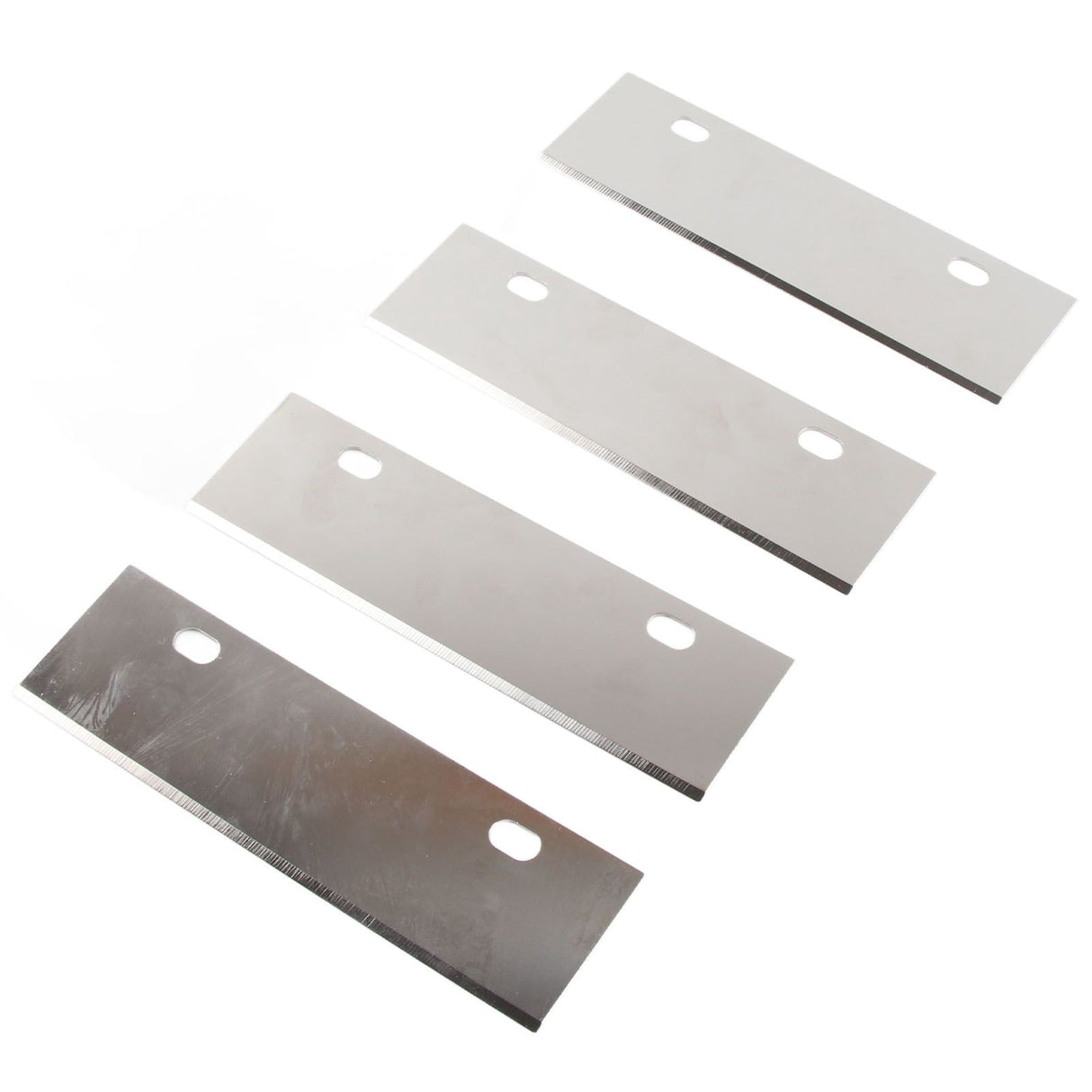 4PCS Grill Scraper Blades Stainless Steel Heavy Duty Griddle Scraper Replacement Blade Accessories for Outdoor BBQ Grill Cleaning Tools