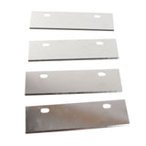 4PCS Grill Scraper Blades Stainless Steel Heavy Duty Griddle Scraper Replacement Blade Accessories for Outdoor BBQ Grill Cleaning Tools