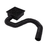 Gutter Downspout Extensions Catch Basin Low Profile Downspout Extender Flexible Pipe Extension Protect House Foundation