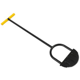 Lawn Edger Tool Half Moon Sharp Saw Tooth Long Handle Hand Edging Tools for Yard Garden Sidewalk Landscaping