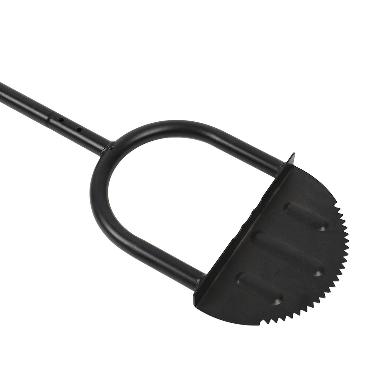 Lawn Edger Tool Half Moon Sharp Saw Tooth Long Handle Hand Edging Tools for Yard Garden Sidewalk Landscaping