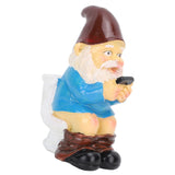 Outdoor Garden Decor Resin Halloween Garden Sculpture Statue for Home Figurines Outdoor Yard Patio Lawn Ornaments Gnome - Side View
