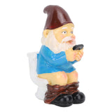 Outdoor Garden Decor Resin Halloween Garden Sculpture Statue for Home Figurines Outdoor Yard Patio Lawn Ornaments Gnome - 45-Degree Angle