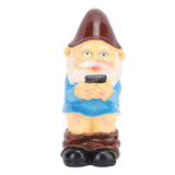 Outdoor Garden Decor Resin Halloween Garden Sculpture Statue for Home Figurines Outdoor Yard Patio Lawn Ornaments Gnome - Rear View