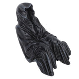 Outdoor Garden Decor Resin Halloween Garden Sculpture Statue for Home Figurines Outdoor Yard Patio Lawn Ornaments Ghost - 45-Degree Angle
