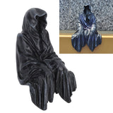 Outdoor Garden Decor Resin Halloween Garden Sculpture Statue for Home Figurines Outdoor Yard Patio Lawn Ornaments Ghost