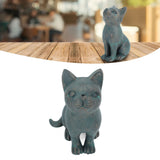 Outdoor Garden Decor Resin Halloween Garden Sculpture Statue for Home Figurines Outdoor Yard Patio Lawn Ornaments Cat - Extra Image