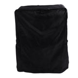 420D Oxford Fabric Waterproof BBQ Grill Cover Heavy Duty Waterproof Barbecue Gas Grill Cover Outer Black Inner Silver 147x61x122cm - Top-Down View