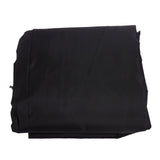 420D Oxford Fabric Waterproof BBQ Grill Cover Heavy Duty Waterproof Barbecue Gas Grill Cover Outer Black Inner Silver 147x61x122cm - Rear View