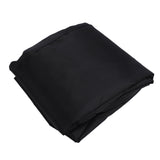 420D Oxford Fabric Waterproof BBQ Grill Cover Heavy Duty Waterproof Barbecue Gas Grill Cover Outer Black Inner Silver 147x61x122cm - Close-Up Angle