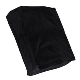 420D Oxford Fabric Waterproof BBQ Grill Cover Heavy Duty Waterproof Barbecue Gas Grill Cover Outer Black Inner Silver 147x61x122cm - Low Angle