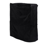 420D Oxford Fabric Waterproof BBQ Grill Cover Heavy Duty Waterproof Barbecue Gas Grill Cover Outer Black Inner Silver 147x61x122cm