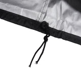 420D Oxford Fabric Waterproof BBQ Grill Cover Heavy Duty Waterproof Barbecue Gas Grill Cover Outer Black Inner Silver 147x61x122cm - Extra Image