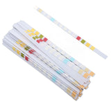 50 Strips PH Test Strips 14 in 1 Alkalinity Hardness PH Testing Paper for Swimming Pool Drinking Water Spa - Side View