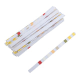 50 Strips PH Test Strips 9 in 1 Accurate Water Quality Testing Paper for Swimming Pool Drinking Water Aquarium - Top-Down View